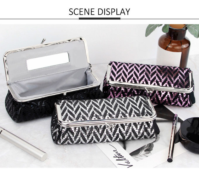 Ladies Water Resistant Polyester Cosmetic Makeup Bag