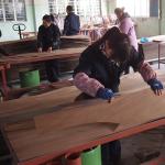 Decoration Faux Apricot Wood Veneer X4 Good Price From China Factory Straight
