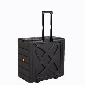 China PP 6U 19 Inch Rack Mount Cabinet Black Color Built In Wheels wholesale