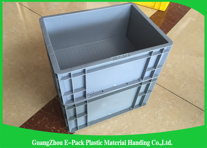 45 Litre Euro Plastic Storage Boxes , Industrial Storage Bins Light Weight PP