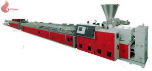 China Plate wood plastic composite extrusion machine 55kw For PVC / PE / PP wholesale