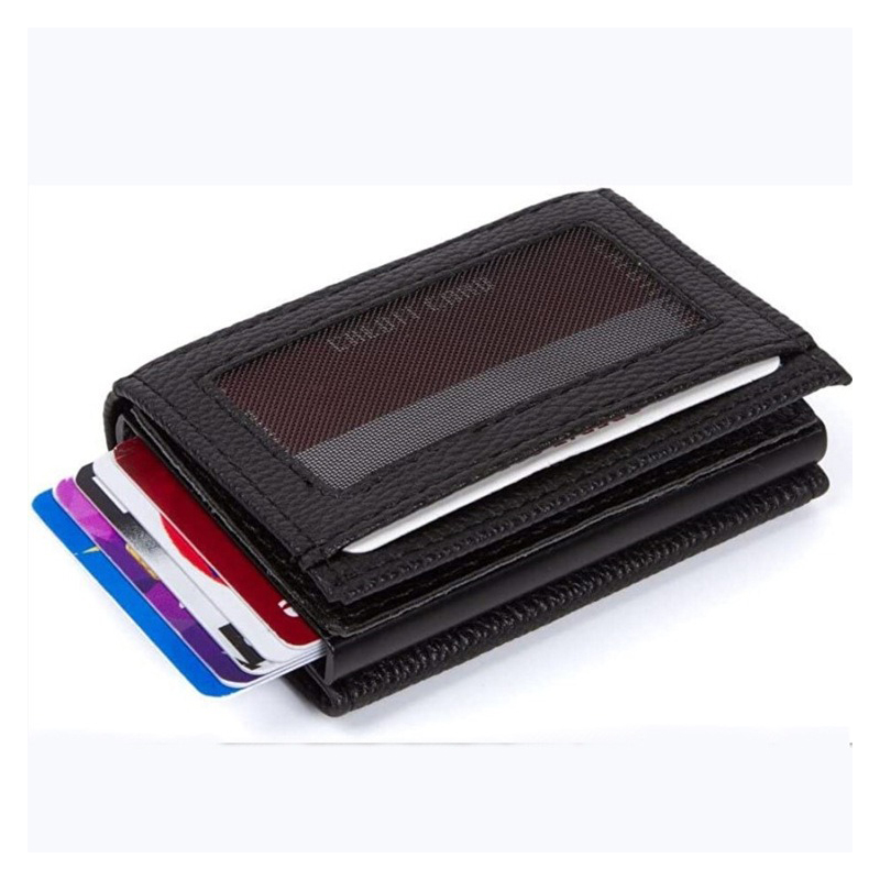Lightweight Aluminum Metal Card Case for Business Antimagnetic Credit Card Protection