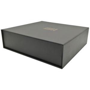 China EVA Gift Packaging Paper Rigid Box With Ribbon Glossy Lamination wholesale