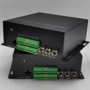 China 2CH 3G HD SDI With Ethernet Over Fiber Ethernet transmission wholesale