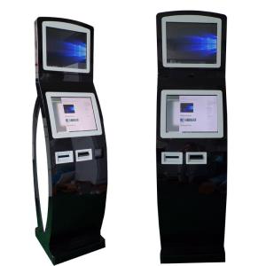 China Dual Screen 17 - 19inch Self Service Cash Payment Kiosk wholesale