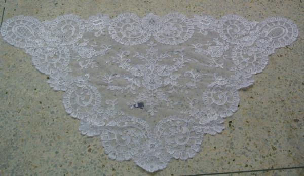 Embroidery Mantillas Catholic Church Veils Headcovering Mass Size 120*60cm