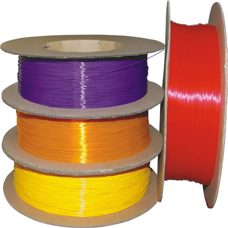 Plastic PVC Binding Wire Filament Roll Spool For Office School Plastic PVC Binding Spiral Filament Roll Spool