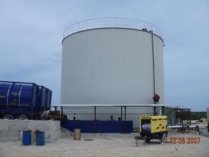 China Energy Saving Bitumen Storage Tank Partial Heating Asphalt Container wholesale