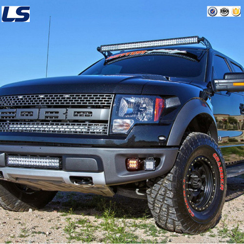 F-150 Raptor Svt Roof Upper Windshield Mount Brackets for 50" Straight LED Light