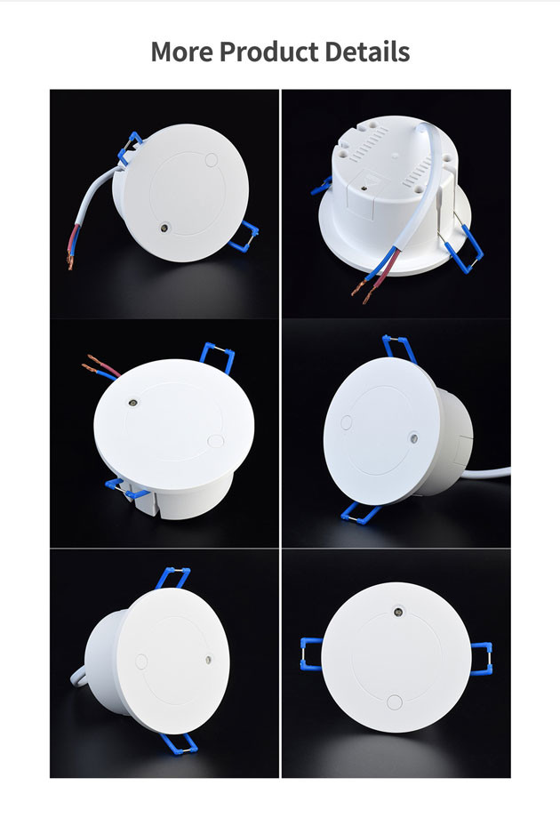 WiFi Tuya Human Presence Sensor 2.4GHz Millimeter Wave Radar With Light Sensor