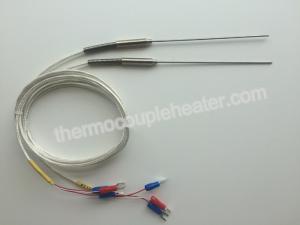 China 1mm diameter pt100 stainless steel temperature sensor wholesale