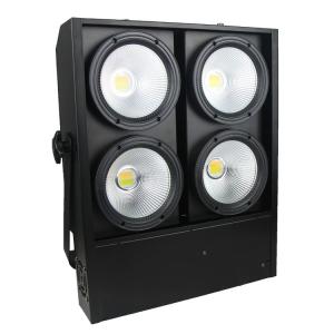 China 4x100w LED Stage Blinders , Cool White Warm White COB Audience Blinder Lights wholesale