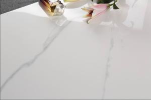 China Elegant White Marble Porcelain Tile 60*120cm / Bathroom Floor Tiles wholesale