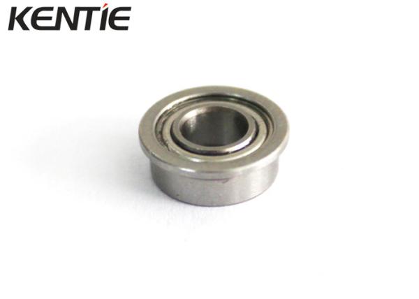Durable SMF117ZZ Small Flange Bearings , Roller Skating Shoes Flanged Ball