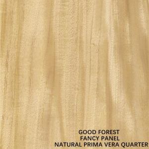 China 2440*1220mm Fancy Plywood Board Natural Prima Vera Wood Veneer Quarter Grain 5/9/12/15/18/25/30mm Thickness wholesale