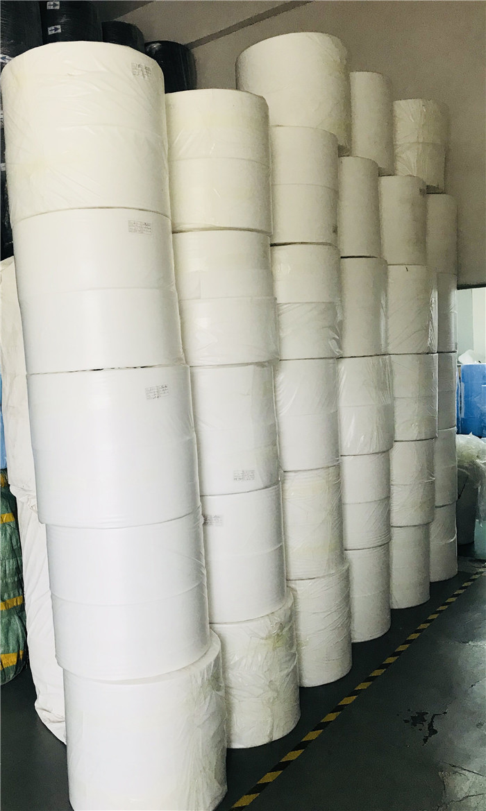White PP Spunbond Nonwoven Fabric / Agriculture Non Woven Fabric Cloth
