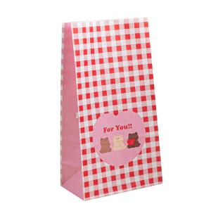 China Glossy/Matt Lamination Kraft Paper Packaging Bags With Customized Design wholesale
