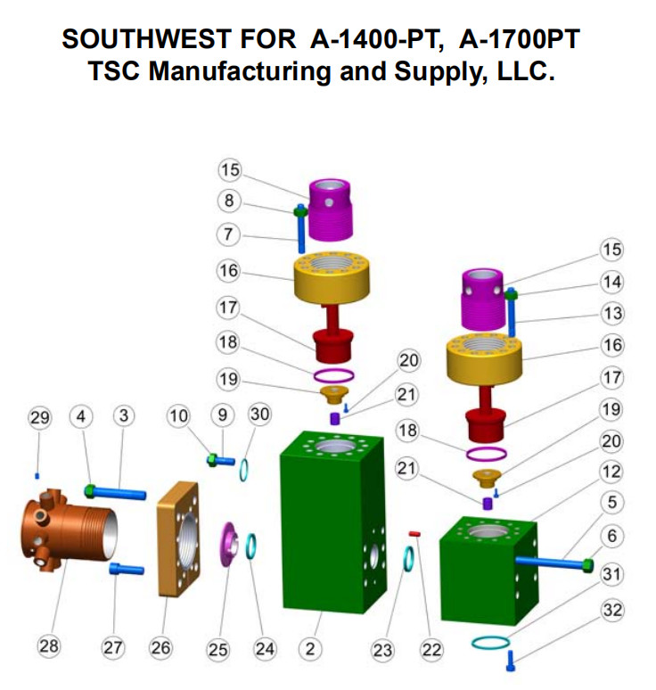 LEWCO W-2215 MUD PUMP, W-2214 MUD PUMP, W-1612 MUD PUMP, W440/446 MUD PUMP PISTON, VALVE AND SEAT, ZIRCONIA LINER