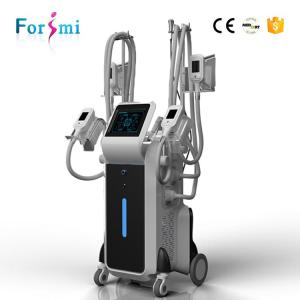 China Hot selling CE FDA approved beauty instruments 4 handles -15 – 5 celsius cryolipolysis freezing stomach fat wholesale