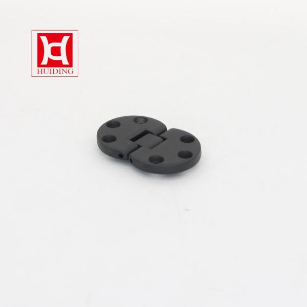 180 Degree Concealed Zinc Alloy Black Folding Door Flap Hinge For Cabinet
