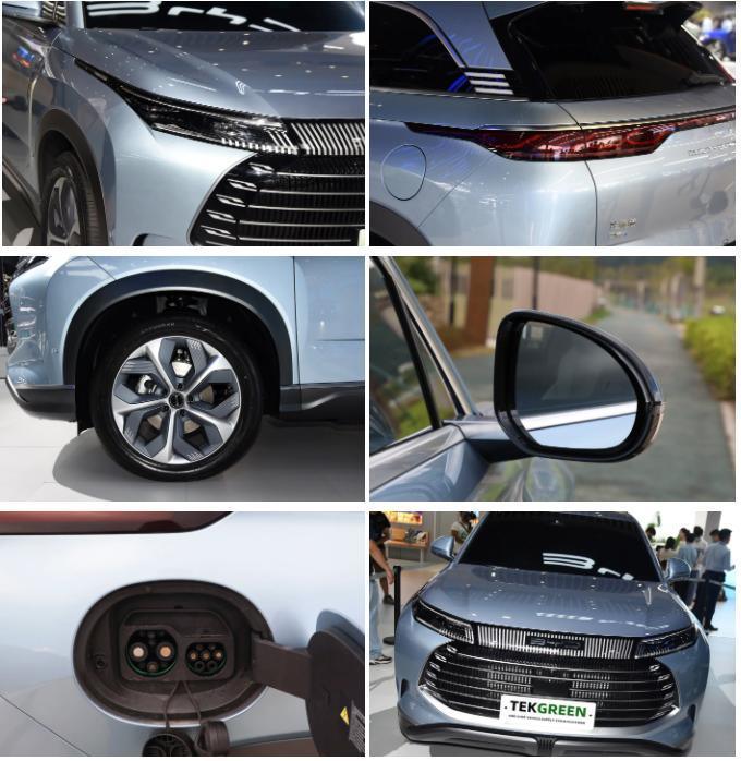 2024 New Energy Vehicles Byd Frigate 07 Dm-I 1.5t 205km 100km 2WD 4WD Hybrid SUV Auto EV Cars Byd Electric Car