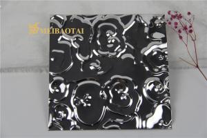 China Stamped Embossed Stainless Steel Sheet For Walls 40 Elongness wholesale