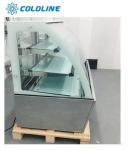 Hot sale bakery automatic defrosting display cabinet refrigeration equipment