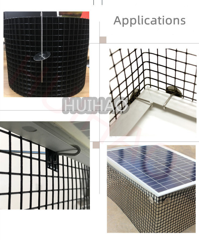 Bird Deterrent Installation Ss Solar Panel Mesh Clips For Roofing System