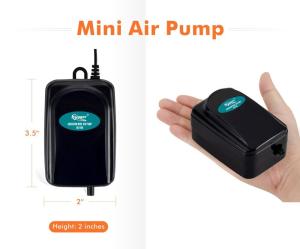 China 5W Adjustable Flow Aquarium Air Pump Oxygen Stable wholesale