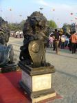 One pair of Lions sculpture from China