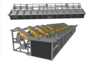 China 12m Steel Bar CNC Automatic Rebar Feeding Machine PLC Control on sale