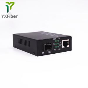 China 1000Base-T 2 Port Fiber Media Converter wholesale