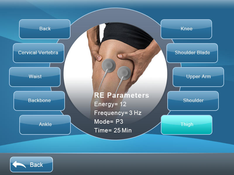 EMS Electrical Muscle Stimulation Machine For Pain Management