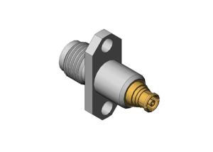 China Flange Mount 2.92mm Female to SMP Female RF Adapter wholesale