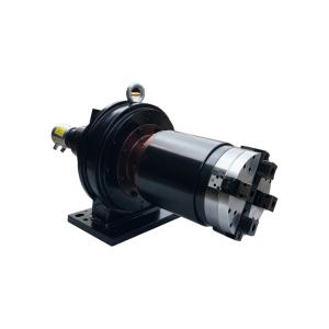 China Medium Solid Laser Rotary Attachment , 100mm 4 Jaw Independent Chuck wholesale