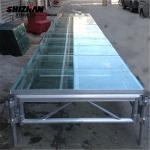 Wedding Glass Stage Ceremony Swimming Pool Floor Acrylic Transparent Mobile