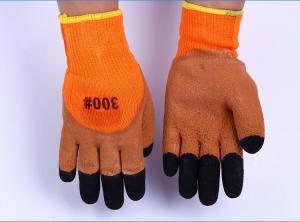 China 24cm Finger Strengthen Foam Latex Coated Work Gloves wholesale