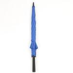Women Straight Handle Umbrella With Torchlight Handle Navy Blue