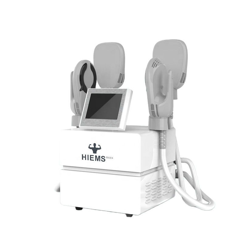 Trending products 2022 new arrivals portable ems 4 handles hi-emt ems neo rf muscle EMShapeing machine