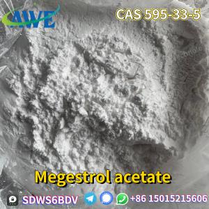 China Buy Lowest Price Powder Megestrol acetate CAS 595-33-5 with Top Quality High Purity in stock wholesale