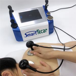 China Double 80MM Handle Diathermy Tecar machine Physiotherapy Body Massage Ankle Pain wholesale