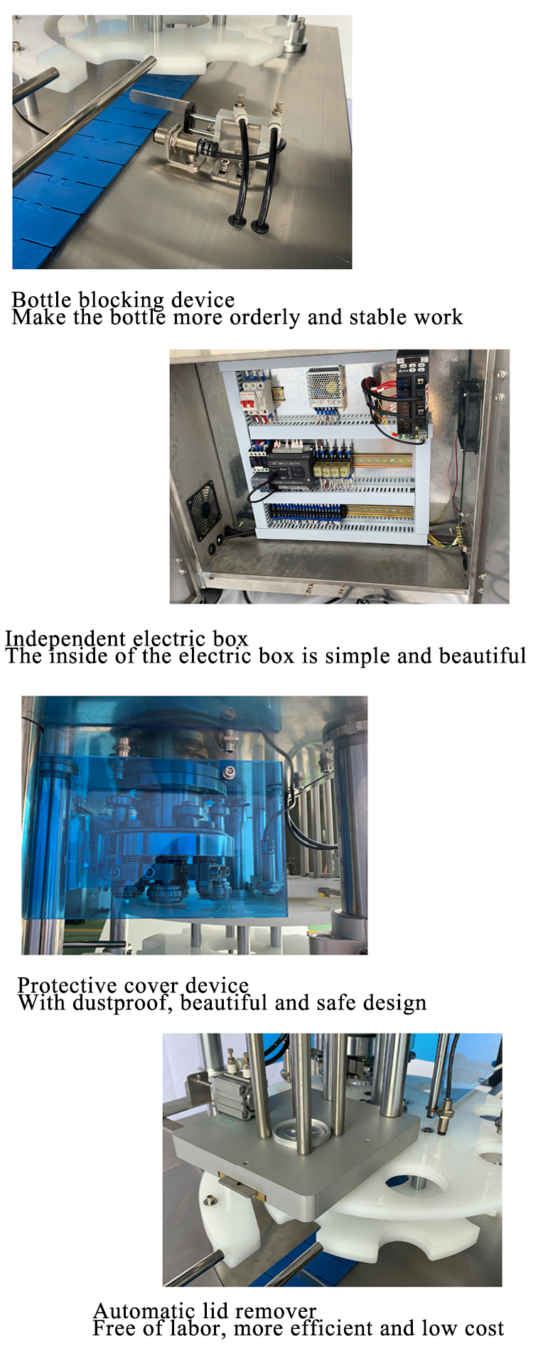 Tin Can Soda Can Automatic Can Sealing Machine 30 Cans / Min 2600W