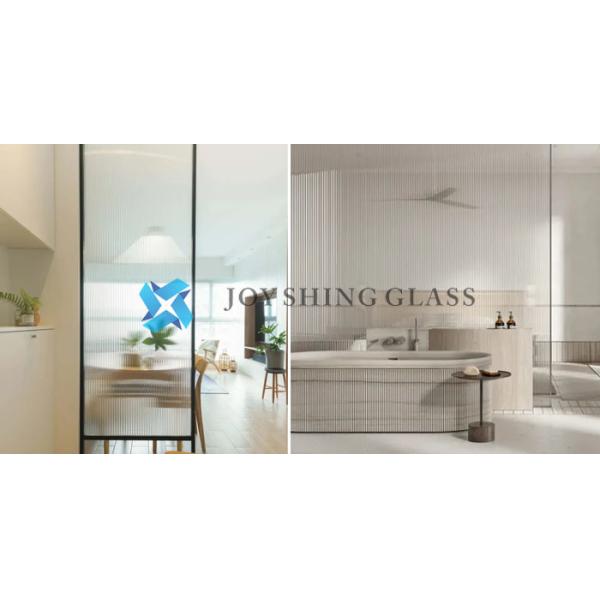 Ultra Clear Changhong Glass 3mm-22mm Water Ripple Patterned Glass