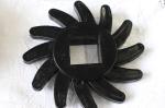Black 90a Polyurethane Coating Bushings Replacement , Aging Resistant
