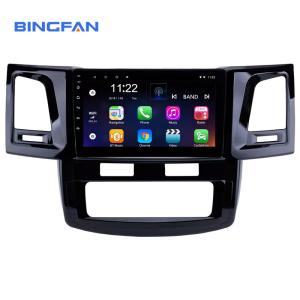 China AC 2008-2014 Hilux Android Auto Car Stereo 3D Screen With SWC DVR 4G WIFI wholesale