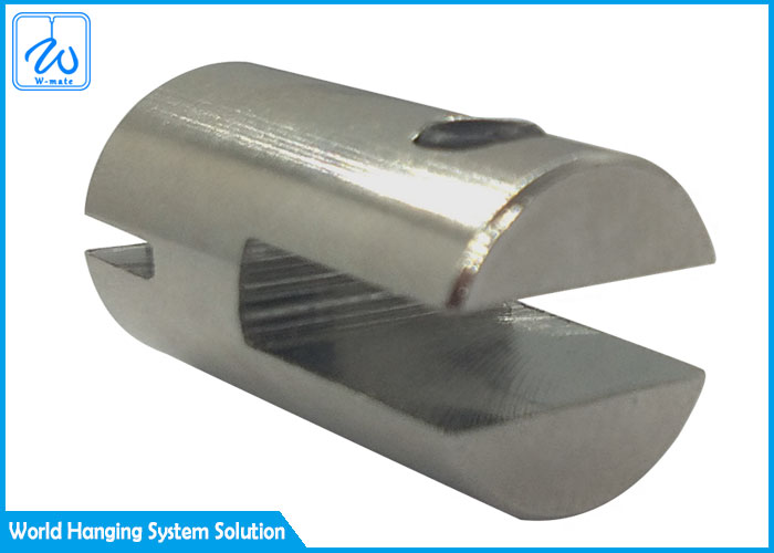Single Sided Glass Clamp Cable Art Hanging System For Wire Cable Display System