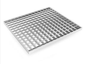 China 40x5x3 Outdoor Floor Forge Walkway Galvanised Steel Grating Industrial Grates wholesale