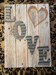 Lightweight Home Wooden Wall Plaques , Wood Wall Art Quotes Easy Maintenance