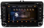 ouchuangbo car dvd navigation for Volkswagen Golf 5 with DVD MP4 media player