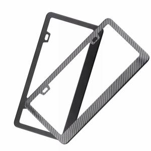 China Anodize CNC Machining Parts Stainless Steel Car License Plate With 4 LED wholesale